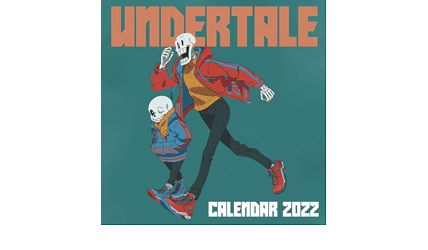 Amazon.fr - Undertạle 2022 Calendar: Video Game Calendar Gifts For Friends, Family And Game Lovers With 12 Months Monthly Planner In 8.5X8.5 Inch - Stephen, Jay - Livres