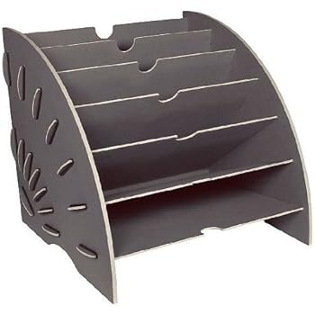 Briefablage A4 Holz Sortierablage Dokumente Aufbewahrung Briefkorb