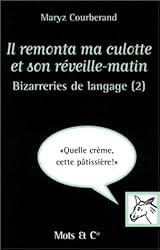 Bizarreries de langage, tome 2 : Il remonta ma culotte et son réveille-matin