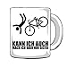 Produktbild Mountain Bike Kann ich auch - mach ich aber selten BÜROTASSE BUEROTASSE TASSE KAFFETASSE MUG