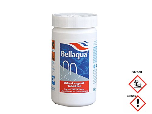 Pool Schwimmbad Chlor Langzeit Tabletten 200g 1Kg Bellaqua Desinfektion 732