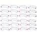 NUOLUX 8 Sets Eyebrow Stencils Eyebrows Grooming Stencil Kit Shaping Templates DIY Tools-24 pcs
