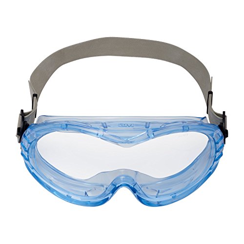 3M Fahrenheit Schutzbrille FheitSA, AS/AF/UV, A, klar Unbelüftet, Neoprene-Kopfband, inkl. Mikrofaserbeutel - 4