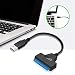 Produktbild USB3.0 SATA Adapter Kabel USB3.0 Adapter Kabel USB 3.0 Laufwerksleitung Für 2.5Zoll HDD/SSD Festplatte Adapterkabel, High Speed Laufwerke Kabel