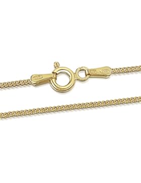 Amberta Designer Halskette - Feine Kette für Kinder - Sterling Silber 925 - Verschiedene Stile - Länge 36 cm