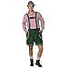 Produktbild NET TOYS Trachten Lederhose Herren kurz Trachtenlederhose Trachtenhose Oktoberfest Hose Bayern Bayernhose Alpenhose