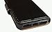 LOUD-THINKERS® Apple Iphone 5 5g PU Leather Case Cover Wallet Flip Case With Free Screen Protector and Stylus Pen (Book Wallet, Black Stand Case)