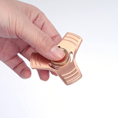 VOSO Hand Fidget Spinner Triangle Durable Pure Copper Toy High Speed For ADD ADHD Anxiety Stress Relief VOSO Hand Fidget Spinner Triangle Durable Pure Copper Toy High Speed For ADD ADHD Anxiety Stress Relief