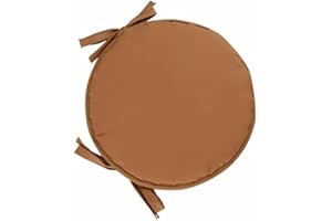 Hikaka Runde Gartenstuhlauflagen Sitzkissen Bistrohocker Patio Home, Bunte Indoor/Outdoor Stuhlauflagen Runde Sitzkissen Garten Patio Heimkissen - Durchmesser 30cm/38cm,Terrassenmöbel Kissenbezug