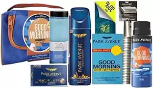 Park Avenue Good Morning Grooming Kit Pack of 7 Contains (7 Items in the Set)