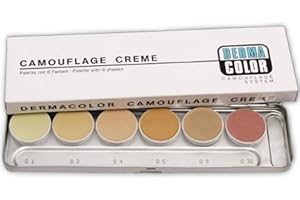 ‎KRYOLAN Dermacolor Camouflage Palette 6 Colours Assorted Colours H