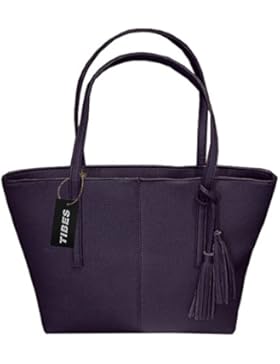 Tibes Damen PU lederne Handtaschen tasche