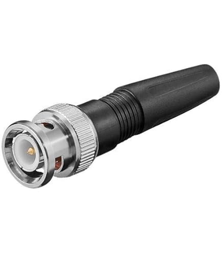 1x BNC Clamp Plug Male Connector For LMR195 RG58 RG142