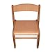 Children's Furniture Solid Beech Wood One Children's Chair without Armrest Natural Varnish