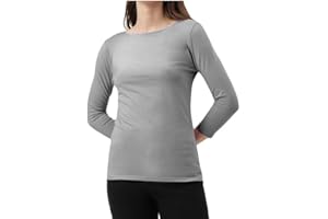 R&N FASHIONS Woman's Long Sleeve Round Neck T-Shirt Top - Stylish and Versatile - Casual Wear - Relaxed Fit - Everyday Comfort - Perfect Wardrobe Essential for All Seasons