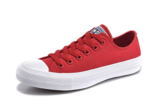 ConverseCONV-M5039C - ((Chuck Taylor® All Star® Core Ox)) Mujer Unisex Adulto, Rojo (Rojo (Salsa Red)), 6 M US Women / 4 M US Men