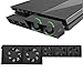 Price comparison product image LESHP PS4 Cooling Fan Temperature Control External Cooler Fan Super Cooling Fan For PS4 Playstation4 Gaming Console P4 Host Enthusiasts Handy Apprearance portable Black (Black Cooling Fan)