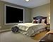 HomemateTM Blackout Blind - Extra thick - Go anywhere blind - Ideal for taking on holiday or at home (Small)