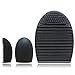 Voberry® Cleaning Cosmetic Makeup Brush Foundation Brush Silicone Cleaner Tool (Black)