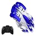 Produktbild ANTAPRCIS 4CH RC Wand Klettern Climber, Spielzeugauto mit aktualisiert Mini Fernbedienung, USB Ladung, LED Flashing, 360° Rotation, Rocket Racer für Kinder Kindergeschenk Blau