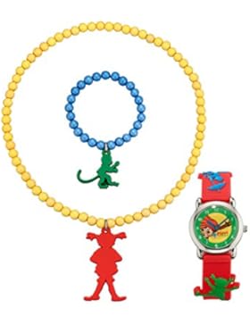 Pippi Langstrumpf Kinder 3tlg. Kinder-Schmuckset Pippi Langstrumpf PEG211-918