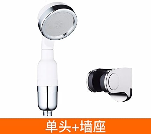 Shower Head Abs Handheld Ion Water Purification filter boost rain shower head and shower + high scanner block