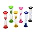 Produktbild SKR Sanduhren Zahnputzuhr 6pcs Sanduhrenset 30 Sekunden/ 1 Minute/ 2Minuten/3Minuten / 5 Minuten /10 Minuten Sand Zeitschaltuhren Kinder Lernen Zähneputzen