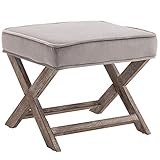 ✅Schlichtes Design: Durch die klare Farb- und Formgebung ist die kompakte Fußbank eine perfekte Ergänzung zu jedem Einrichtungsstil.