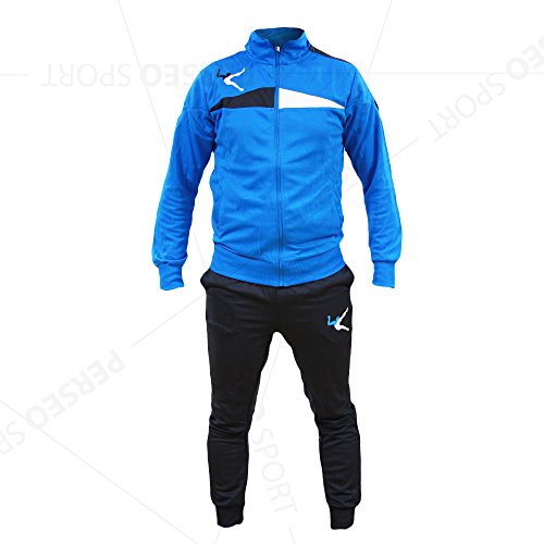 Preisvergleich Produktbild Lea Herren Trainingsanzug Azzurro / Grigio Scuro Small