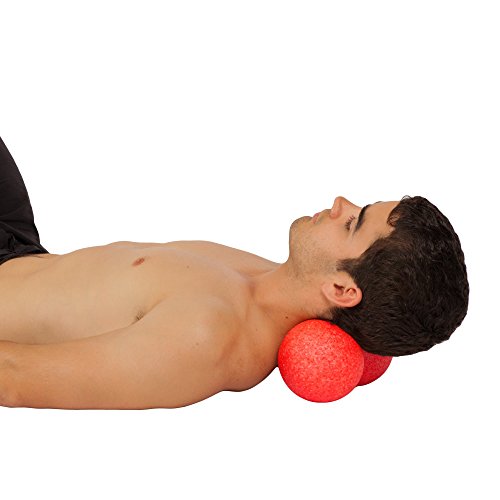 Massage Ball for Mobility – 12cm Accupoint Self Massage Ball Ergonomics Spine & Tissue Self Massager. Myofascial Release for Neck, Upper & Lower Back, Relaxation & All Over Body Deep Tissue Therapy. Includes FREE Ebook Instructions for Best Results - 5