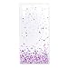 Produktbild Sony Xperia XZ Hülle,Sony Xperia XZ Schutzhülle, Edaroo Schön Lila Liebe Herz Muster Weich Backcover Schutzhülle Durchsichtig Flexibel Klar Transparent Gel Silikon Tpu Hülle Superdünn Stoßfest Tasche Etui Bumper für Sony Xperia XZ