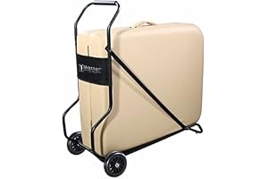 Master Massage Universal Foldable Table Cart Fitsup to 32", Black