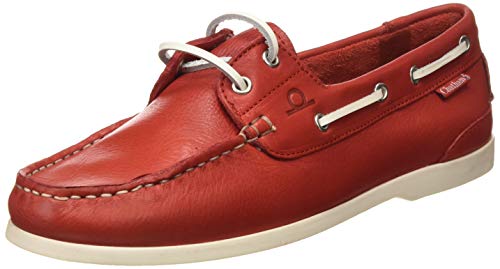 CHAKB|#Chatham Willow, Náuticos para Mujer, (Red 001), 39 EU