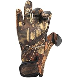 Forfar 1 par Pesca de buceo de invierno Guantes a prueba de golpes Impermeable antideslizante Cálido a prueba de viento Caza al aire libre acampar