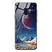 Produktbild Maju Glashülle Schutzhülle aus Schutzglas und TPU Handyhülle Case Hülle Tasche Case Front Cover kompatibel mit Samsung und iPhone (iPhone 6S Plus, Roter Planet)