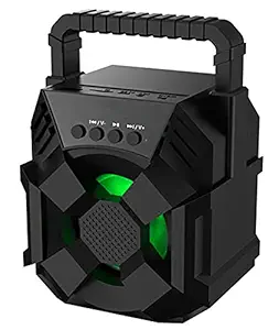 WS-01|3D Sound| Splashproof| Water Resistant| Bluetooth Speaker |Led Colour Changing Lights | Mini Home Theatre| Trolley Speaker AUX Supported| Wireless Speaker