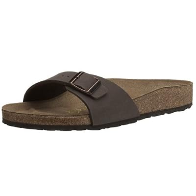 Birkenstock MADRID, Mules homme, Marron (Nubuck Marron Mocca), 39 EU (5.5 )