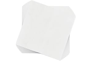 BENECREAT 50 feuille de Papier Buvard pour Presse à Fleurs Papier Buvard Hautement Absorbant et Réutilisable pour Presse à Fleurs 23x23cm pour Herbier Artisanat en Papier
