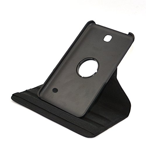 Apexel Schutzhülle für Samsung Galaxy Tab 4 7.0 SM-230 / SM-231 (Leder, 360° drehbar, inkl. Stylus) Schwarz schwarz schwarz - 5