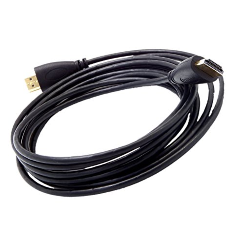 MagiDeal HDMI Kabel , Gold überzogener Anschluss Male Male HDMI Kabel , unterstützt Ethernet, 3D, 4K-Video und Audio Return – 3m - 5