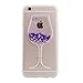 Produktbild iPhone 8 Plus / 7 Plus Ultra Dünn Slim Anti-Rutsch Flexible 3D Bling Glitter Glitzer Sparkle Flowing Lquid Flüssige Kreative Soft Klar Transparent Silikon Schutz Handy Hülle Case Tasche Etui Bumper