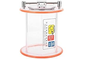 Qinlorgon Lucidatrice, ST-2000 Lucidatrice a Tamburo Rotante a Tamburo per Gioielli Lucidatrice a Tamburo per Gioielli con Quattro Diverse velocità