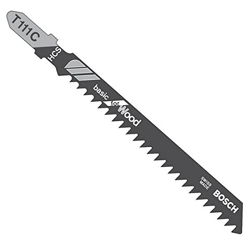 Bosch 30 HCS Stichsägeblätter T111C T-Schaft für Holz Stichsägeblatt 2608630033 - 2