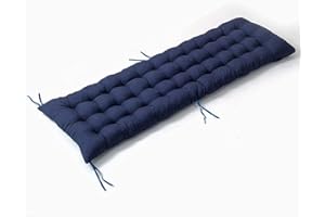 DanChen Rectangle 2 3 Seater Sofa Cushion Outdoor Sun Lounger Pad Comfortable Chaise Swing Pad No-slip Patio Sunbed Mattress Travel Seat Pad Washable