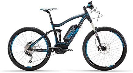 e-sempione 2.0 Full Bosch 27.5 Black Blue Mountain Bike Electric – lombardo Bikes 2017 – Size 16