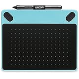 Wacom Intuos Comic Pen and Touch Graphics Tablet - Small, Blue