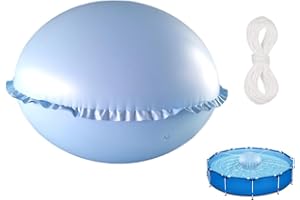 Kellegour 120x120CM Oreiller De Piscine d'hiver,Coussin d'air pour Piscine,Coussin d'air Piscine d'hiver,Coussin De Piscine d'hiver,pour la Plupart des Piscines,Spas,Fontaines,Petites Piscines