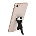 Produktbild Bescita Cute Cartoon Cat Telefon Sucker Bracket Simulation Tiermodell Telefon Halterung (Schwarz)