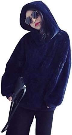 CANRO Pullover Hoody Women Winter Loose Fit Fashion Hoodies Girls Hooded Sweatshirts