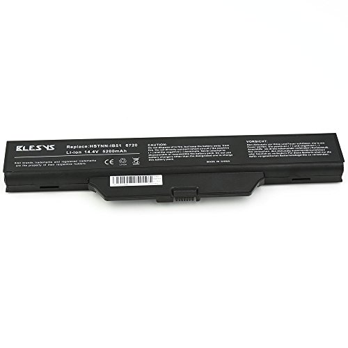 BLESYS - 14,4V 4400mAh / 63Wh HP Business Notebook 6720s Kompatibel mit Business Notebook 610 6720s 6720s / CT 6730s 6730s / CT 6735s 6820s 6830s 6830s Notebook-PC 550 610 615-Serie Laptop-Batterie für HSTNN-OB62 ersetzen 451085-141 451086-121 451086-161 451568-001 464119-361 484787-001 GJ655AA HSTNN-IB51 HSTNN-IB52 HSTNN-IB62 HSTNN-OB62 HSTNN-XB62 KU532AA